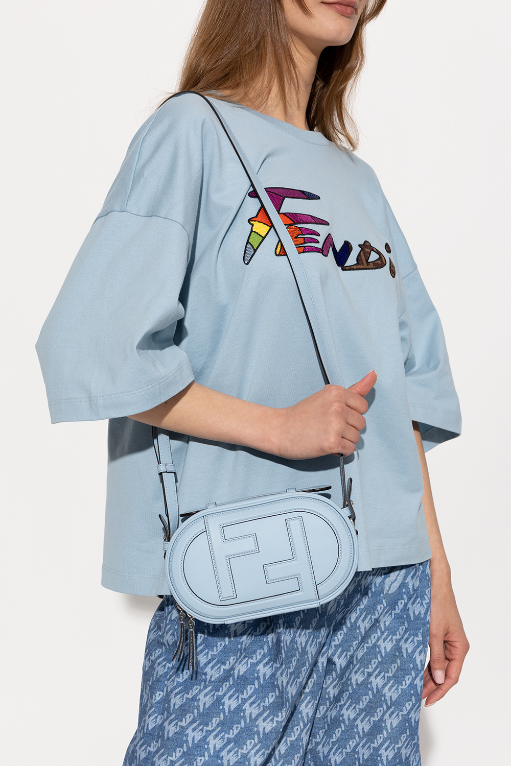 Fendi camera hotsell bag blue